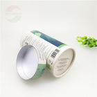 Eco - Vriendschappelijke Groene de Buis van de Theecilinder Verpakking met Aluminiumfolievoering