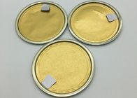 Aangepast Gouden de Foliedeksel van het Embleemaluminium voor Koffiepoeder Gemakkelijk om geen Handen te snijden