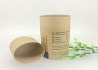 Environmental And Reusable Kraft Paper Tube For Essential Hemp Oil Bottle Packaging