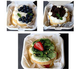 Van de de Cakemaaltijd van de fruithamburger Prep Verpakkende het Voedselcontainers Beschikbaar Bento Box Takeaway