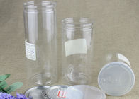 Standaard Duidelijke Plastic Cilinder, Milieuvriendelijke Aluminium Gemakkelijke Open Kruiken