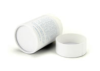 Witte Cilinderdocument Buis Verpakking Milieuvriendelijk voor Schoonheidsmiddelen/Gift