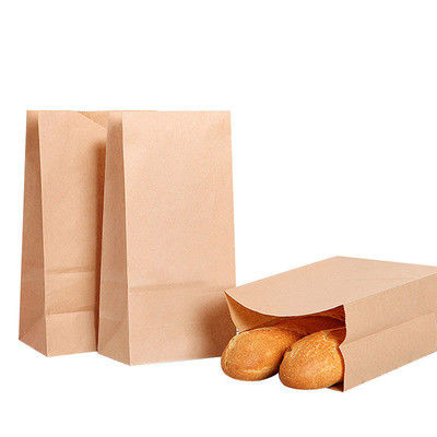 Het gerecycleerde Kraftpapier-Document haalt de Levering van het de Zakkenvoedsel van het Verpakkingsrestaurant weg