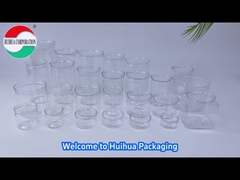 Doorzichtige plastic blikjes/flessen