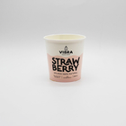 24oz Disposable Paper Ice Cream Cup Packaging Dessert Yogurt Ice Cream Container Tubes