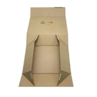 Magnetische sluiting Gerecycled papier Geschenkdozen Lint Handgreep Rechthoekige vouwkleding Verpakking