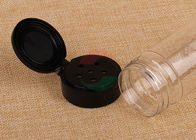 Aangepaste Tandenstoker Duidelijke Plastic Cilinder met Gat in Dekking