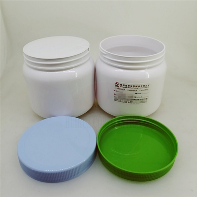400g Goat Skimmed Baby Milk Powder Jar Recycled Plastic PET Protein Loose Powder Container Bottle Jar With Screw Lid