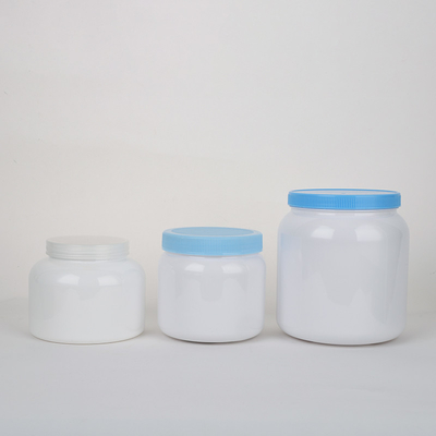 Milk Plastic Powder Jar PET Bottle Powder Jar Container Protein Powder Container With Screw Cap