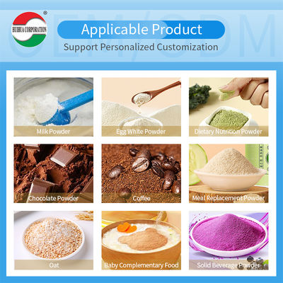 1200ml Factory Direct Recycled Food Grade Round PET Plastic Bottles Powder Jars Cans Milk Protein Powder Container