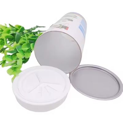 Eco-Friendly OEM Cardboard Tube Cylinder Tube Packaging for Spices Pepper Soda Salt Sugar Lip Balm Tube Craft Packaging Carton