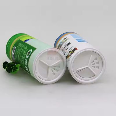 Eco-Friendly OEM Cardboard Tube Cylinder Tube Packaging for Spices Pepper Soda Salt Sugar Lip Balm Tube Craft Packaging Carton