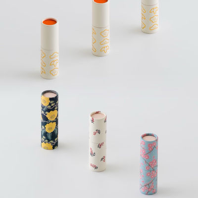 Custom Printed Round Kraft Cardboard Cylinder Wholesale Paper Tube Packaging