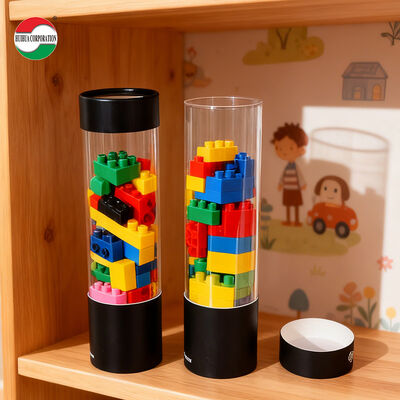 Recycled Cylinder Packaging Tube with Clear Window for Clothes Toys Kraft Paper Gift Cosmetic Bottle Box