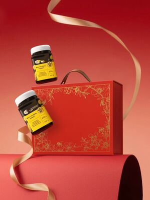 Factory Price OEM Custom Honey Gift Package Plastic Jar Paper Box with Insert for Honey