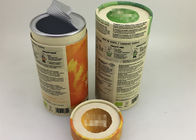 CMYK die Luchtdichte Kleine Document Buizen met Foliedeksel drukken voor Macha-Verpakking