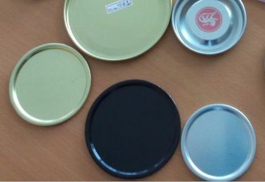300# 73 mm Aluminum tin plate / Food Can Bottom Custom Logo For Jar
