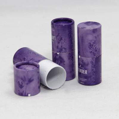 Pantone Purple Paper Tube Packaging