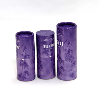 Pantone Purple Paper Tube Packaging