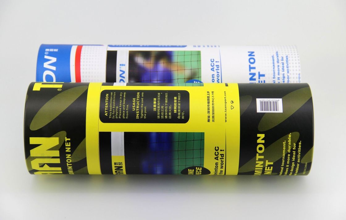 Gerecycleerde Lege Document Blikken die voor het Tennis en de Golfballen van het Verpakkingsbadminton verpakken