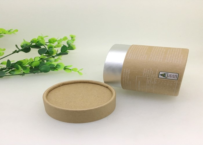 Kraftpapier-de Drukdocument van de Etiket Witte Inkt Buis Verpakking voor Kosmetische Gift