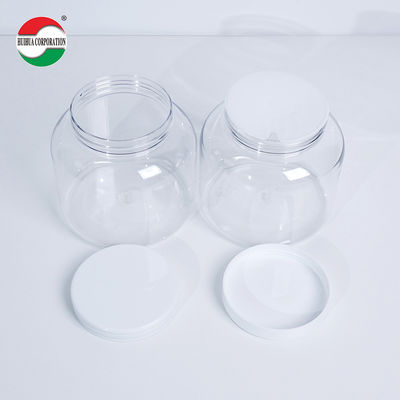1200ml Factory Direct Recycled Food Grade Round PET Plastic Bottles Powder Jars Cans Milk Protein Powder Container