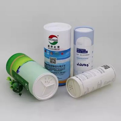 Eco-vriendelijke OEM kartonnen buis Cylinder buis Verpakking voor specerijen Peper Soda Zout Suiker Lipbalsem Tube Craft verpakking Carton