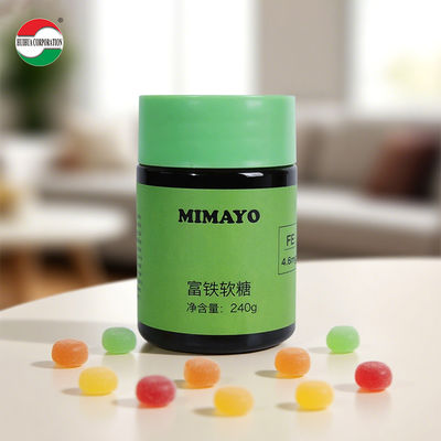 360ML Clear PET Can For Soft Candy Dry Food Coffee Cosmetic Gift Suitable For Cookies Packaging