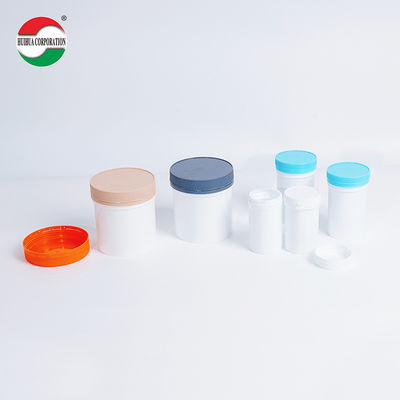 HDPE Fles Calcium Vat Voedingssupplement Pot PET Plastic Voedselkwaliteit