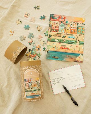 Customizable Eco Kraft Paper Tube with Metal Lid for Biodegradable Cylinder Packaging