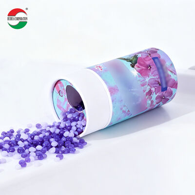 Customized Cylinder Packaging Tube for Branding Products Boxes with Window and Big Open for Laundry Perfume Beads Cosmetic