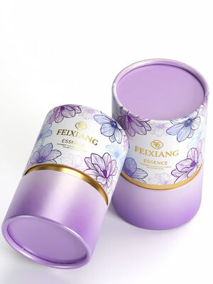 Verpakking van papierbuizen voor voedingsmiddelen Custom Printed Cylinder Canister for Tea Coffee Chocolate Powder OEM