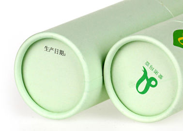 Color Printing Crimping Cardboard Tube Packaging Cylinder Damp-proof