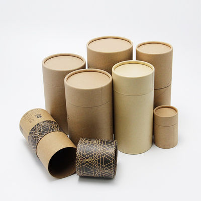 OEM Customized Kraft Paper Tube Packaging Cylinder Box Packaging for Snack Toy Food