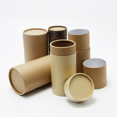 OEM Customized Kraft Paper Tube Packaging Cylinder Box Packaging for Snack Toy Food